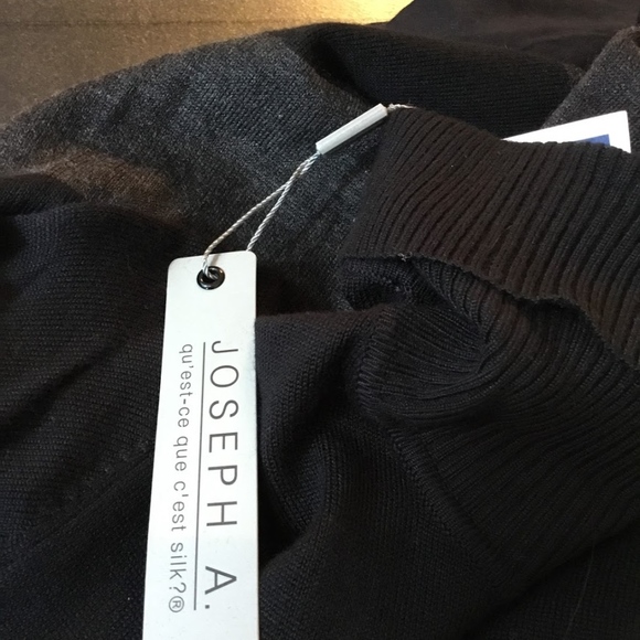 Joseph A. Striped Turtleneck Sweater - Picture 4 of 4